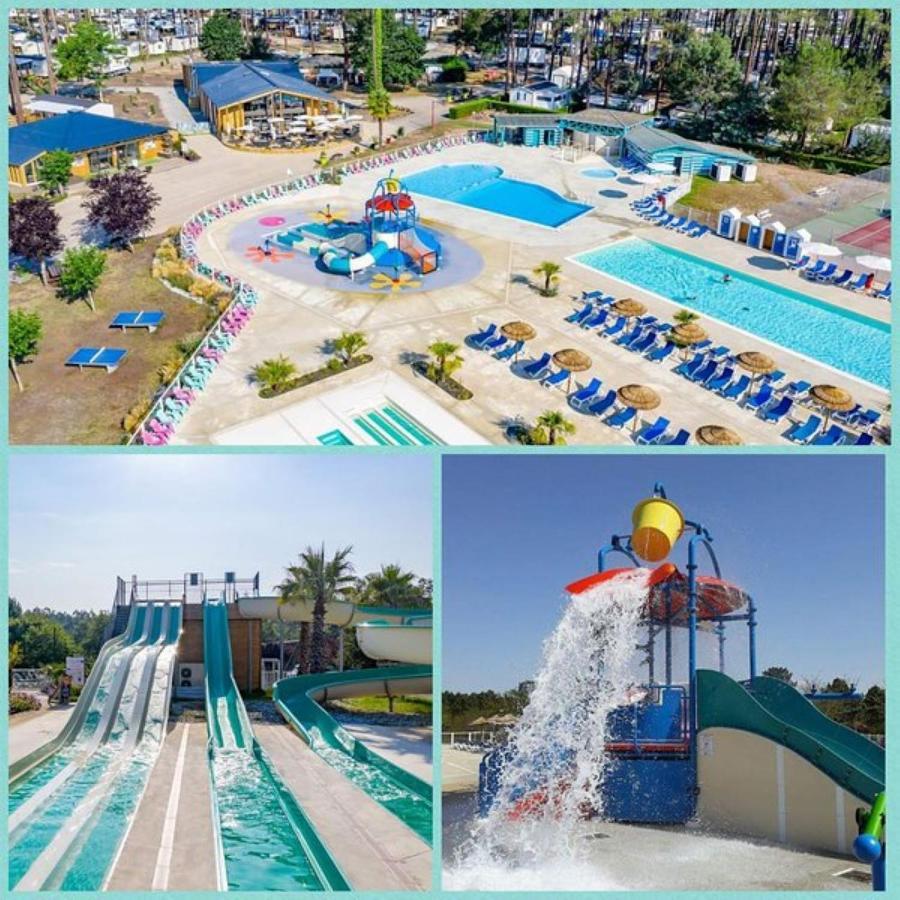 Sbvacances Tout Confort 2Ch Et 1Sdb, Environnement Calme Et Verdoyant Dans Camping 4 Etoiles Saint-Julien-en-Born Eksteriør bilde
